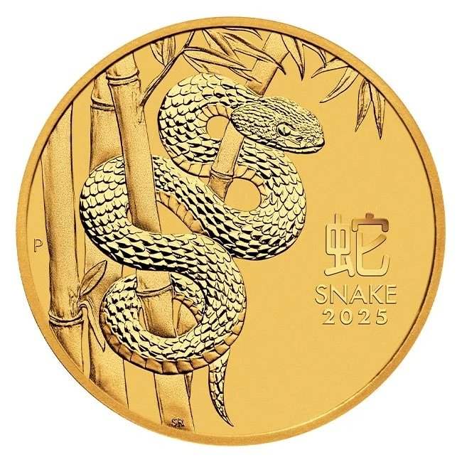 Gold coin Year of the Snake 2025 - 1/10 ounce